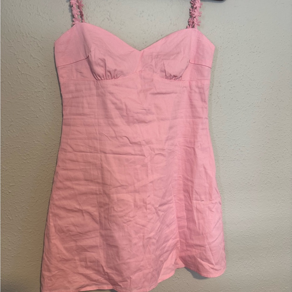 Marbelle pink Mini Dress size 4 - Picture 4 of 5